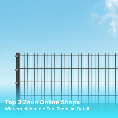Die 3 besten Online-Shops für Doppelstabmattenzäune
